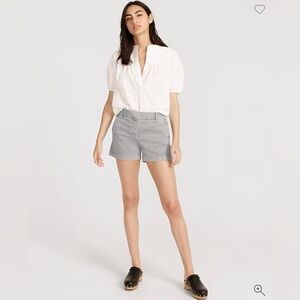 J.Crew Women's Gray Chino Shorts - Size 4